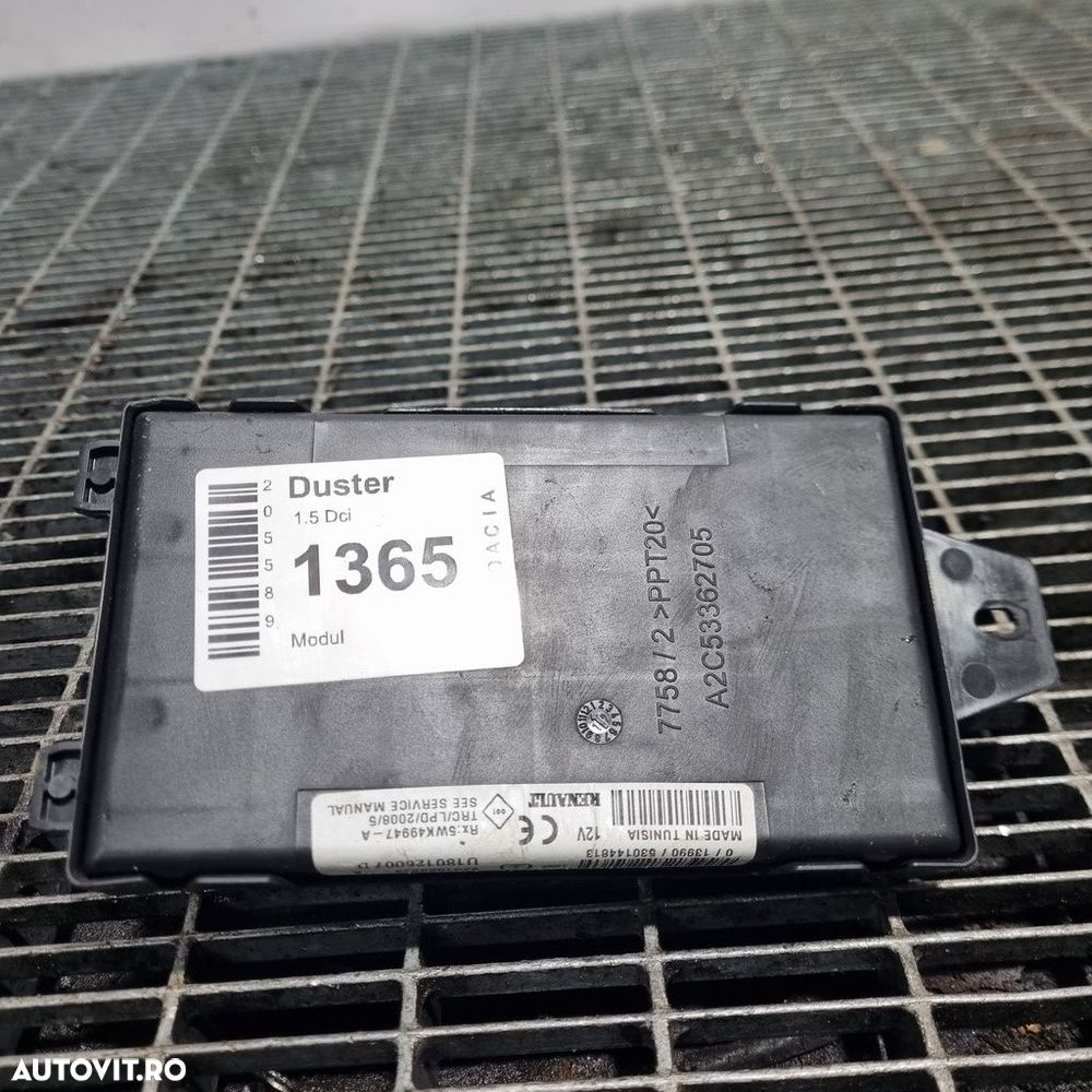 Modul Dacia Duster 2010 - 2017 (1365) A2C53362699 - 1