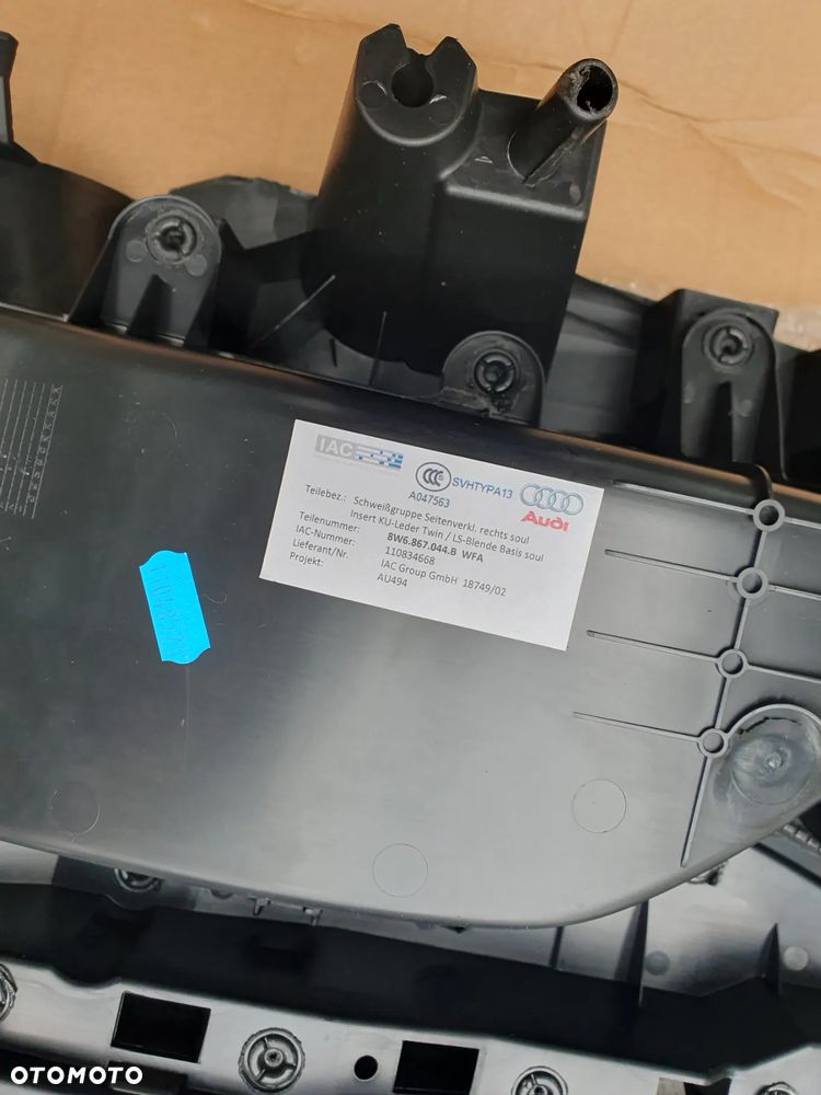 Tapicerka boczek prawy tył tylny Audi A5 S5 F5 8W6867044B WFA Soul 8W6867488 - 6