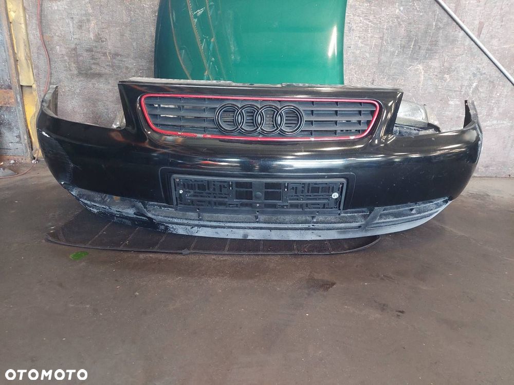 KOMPLETNY PRZÓD MASKA ZDERZAK BŁOTNIK LAMPY PAS PRZEDNI AUDI A3 8L LZ6L - 4