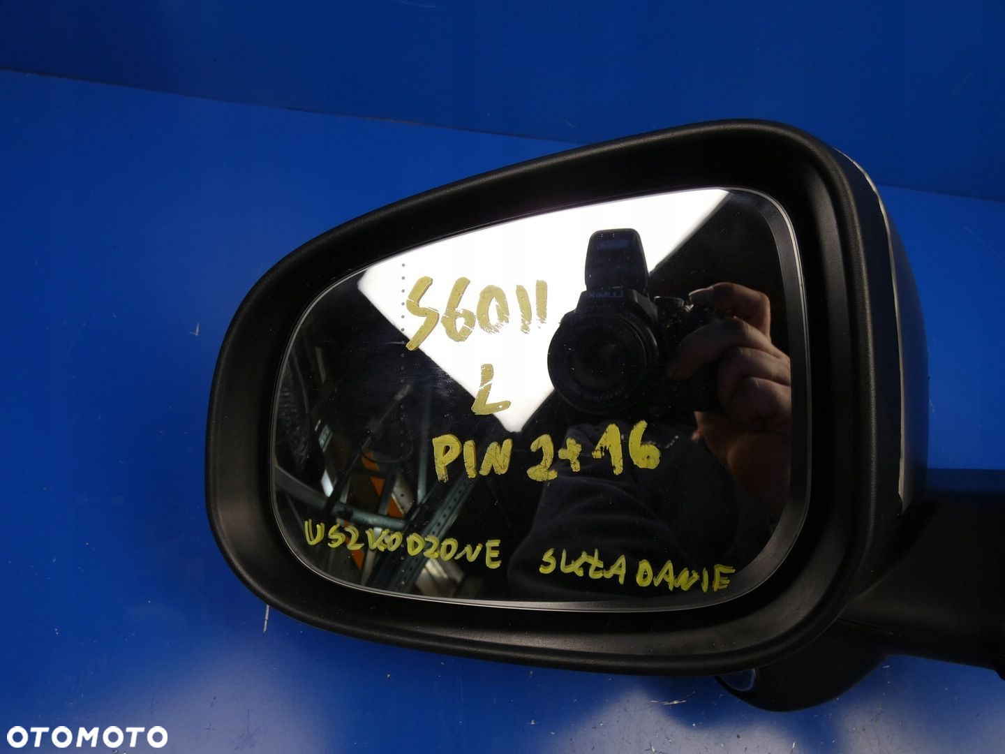 VOLVO S60 II V60 LUSTERKO ZEWNĘTRZNE LEWE 2  16 18 PIN BLISS R DESIGN - 2