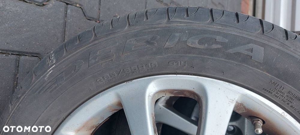 OPONY + FELGI ALUMINIOWE MAZDA 6,5JX16 5X114,3 205/55R16 DĘBICA PRESTO HP - 8