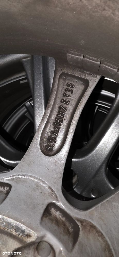 Wyjątkowy zestaw kół zimowych 16"  205x60 - stan idealny! - 13