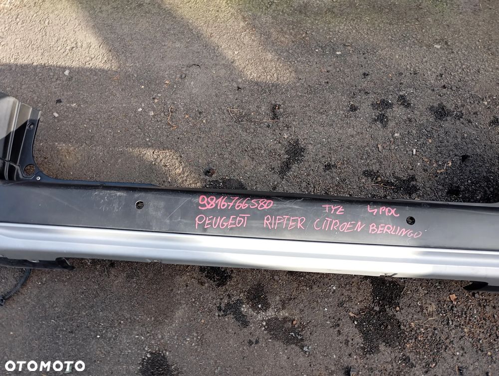 ZDERZAK TYŁ TYLNY BERLINGO IV RIFTER 4X PDC - 3