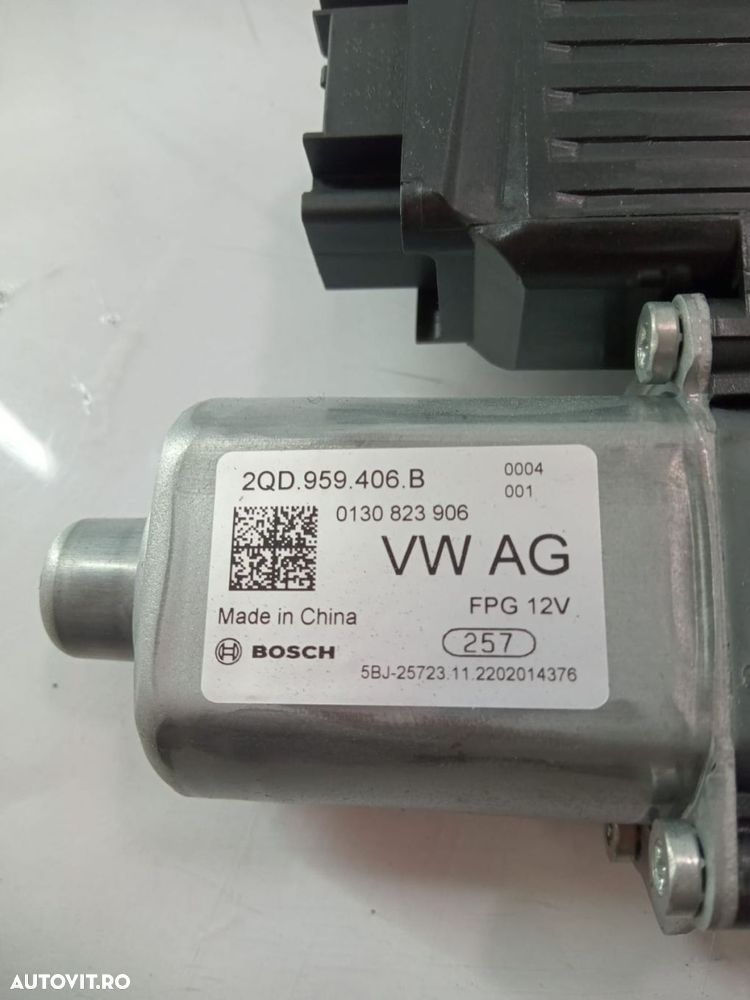 Motoras geam 2qd959406b Volkswagen VW Polo 6 AW/BZ (facelift)  [din 2 - 2