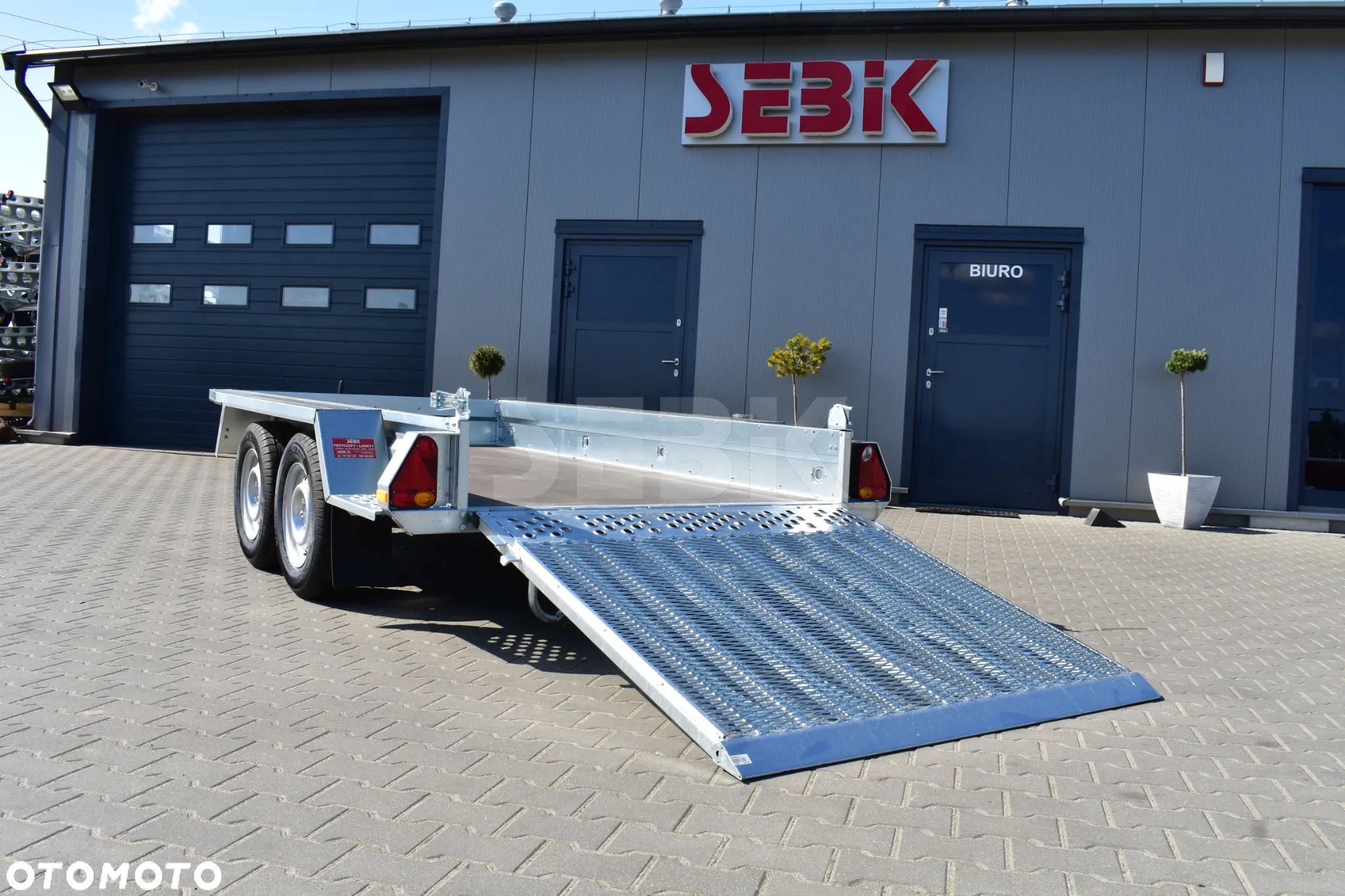 Brenderup Mocna przyczepa do minikoparki MT3080 DMC 2700 kg. - 7