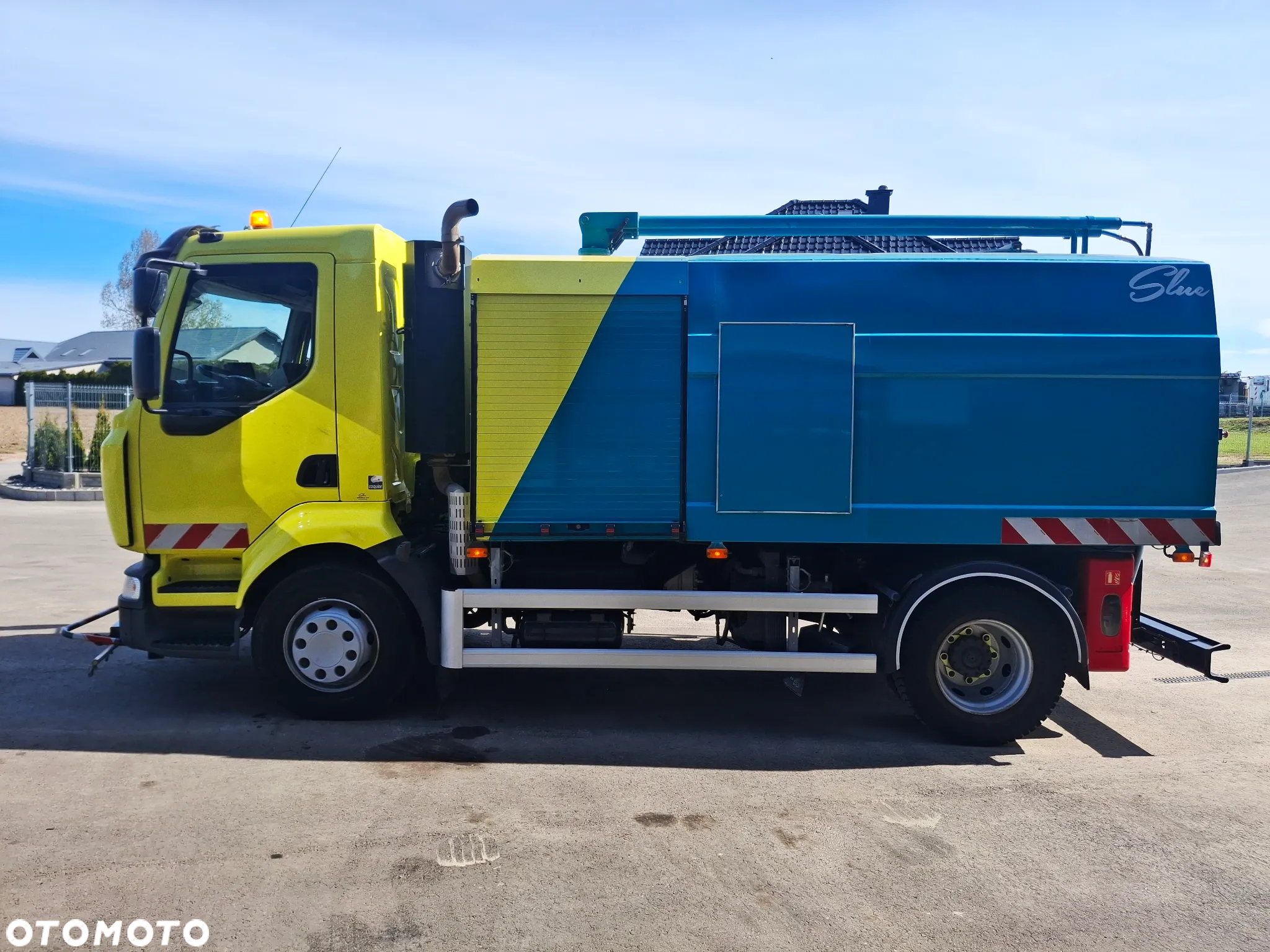 Renault Midlum 220 Polewaczka Myjka Karcher Mycie Ulic Myjka Drogowa Podlewanie Mycie Ciśnieniowe Cysterna 2012r 1782 MTH Hydrostat - 12