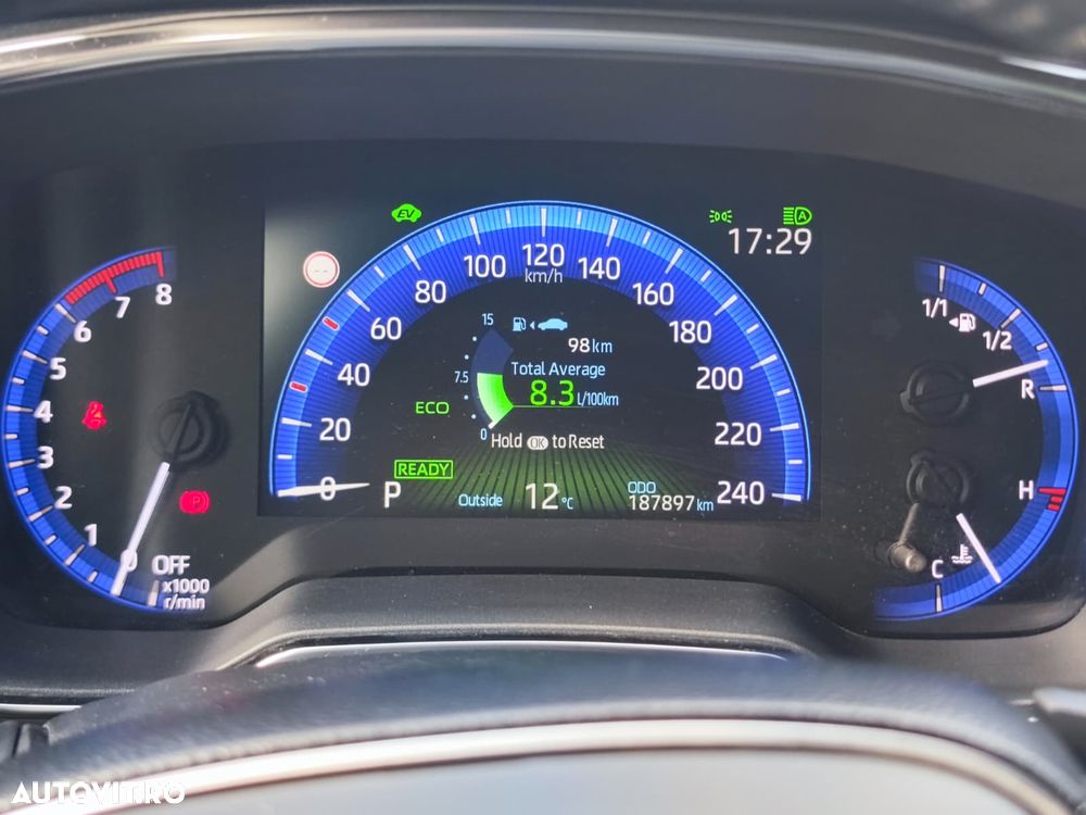 Toyota Corolla 2.0 HSD Dynamic interior Negru - 24