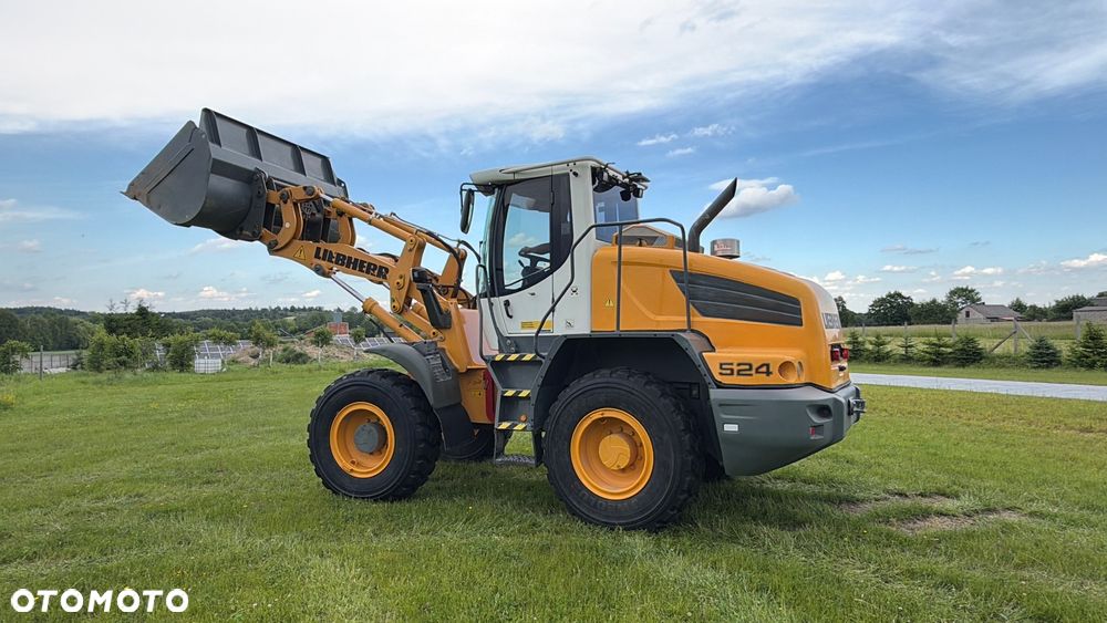 Liebherr Ładowarka Liebherr L524 KLIMA łyżka2,5m3+widły bezAdblue i Dpf szybkozłącze hydr. Cat Caterpillar 924K  924H  930K Volvo L60H / L70H Komatsu WA200-8 WA270-8JCB 426 427 - 14