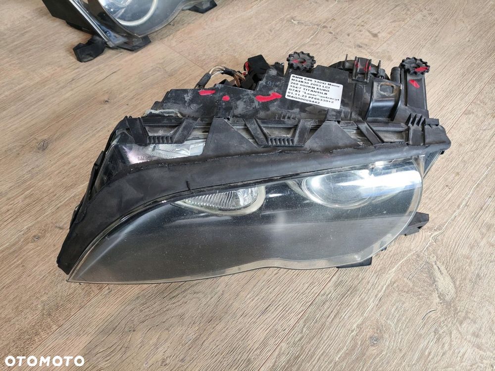 BMW E46 SEDAN LAMPA XENON PRAWA LEWA 7165775 LIFT - 10