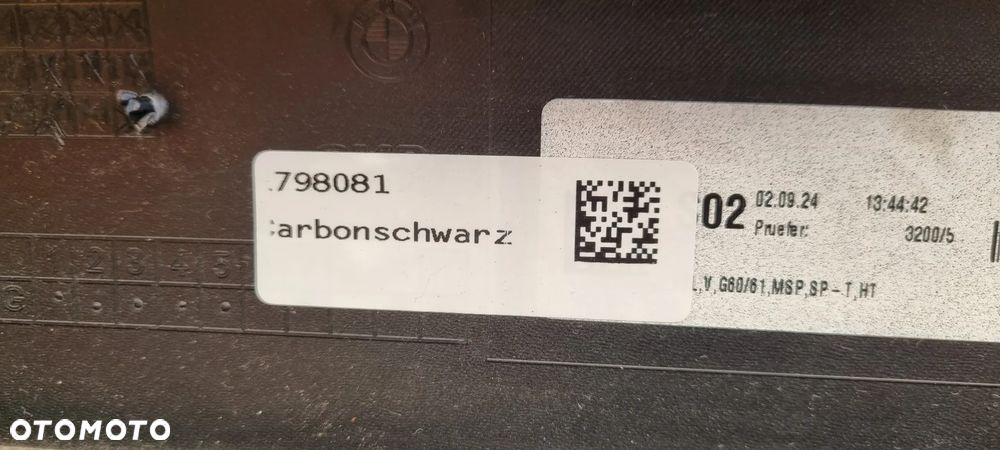 BMW 5 G60 G61 M-PAKIET 2023- zderzak przód oryginał MB212 - 18