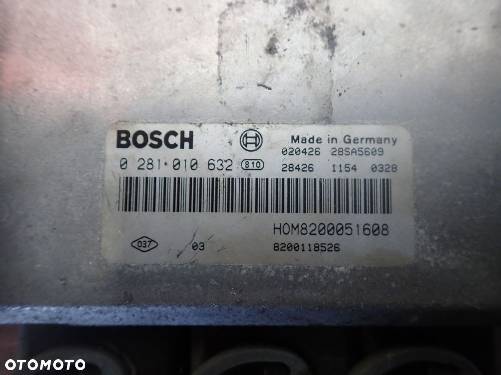 KOMPUTER SILNIKA OPEL VIVARO 0281010632 - 2