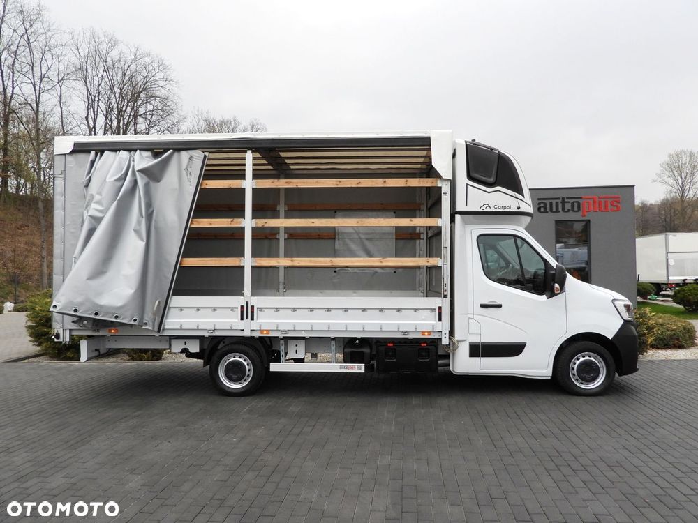 Renault MASTER  PLANDEKA 10 PALET WEBASTO TEMPOMAT LEDY PNEUMATYKA KLIMATYZACJA  165KM - 9