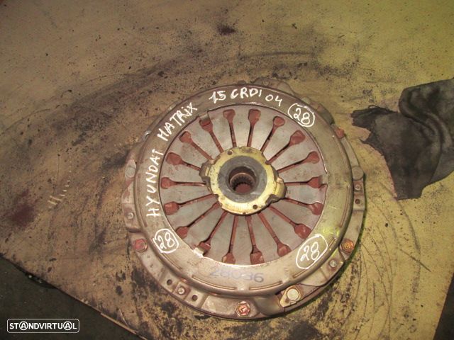 Embraiagem EMB28 HYUNDAI MATRIX 2004 1.5 CRDI VALEO MONOMASSA - 1