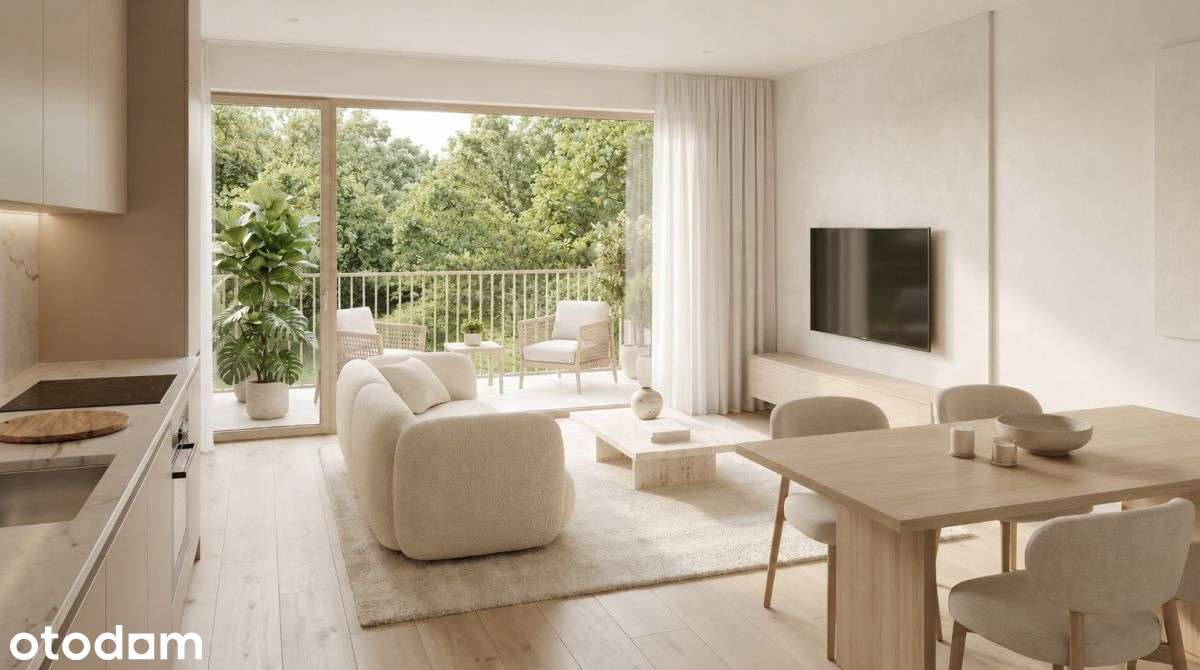 3 pokoje | 56 m2 | garderoba | balkon | południe