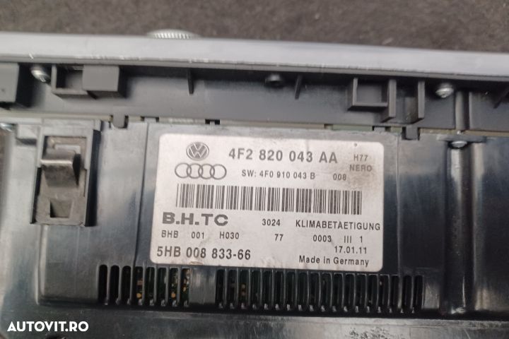 Comanda AC 4F2820034AA 4F2820034AA Audi A6 4F/C6 [2004 - 2008] Sedan - 4