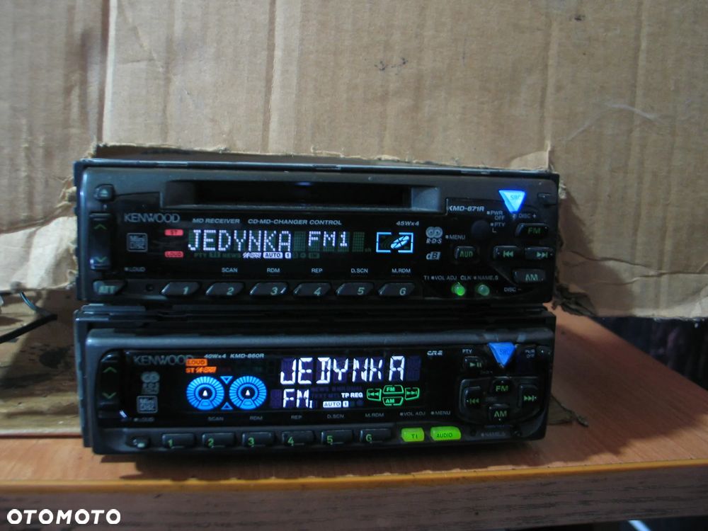 radio radioodtwarzacz minidisc mini disc kenwood KMD-671R KMD-860R - 7