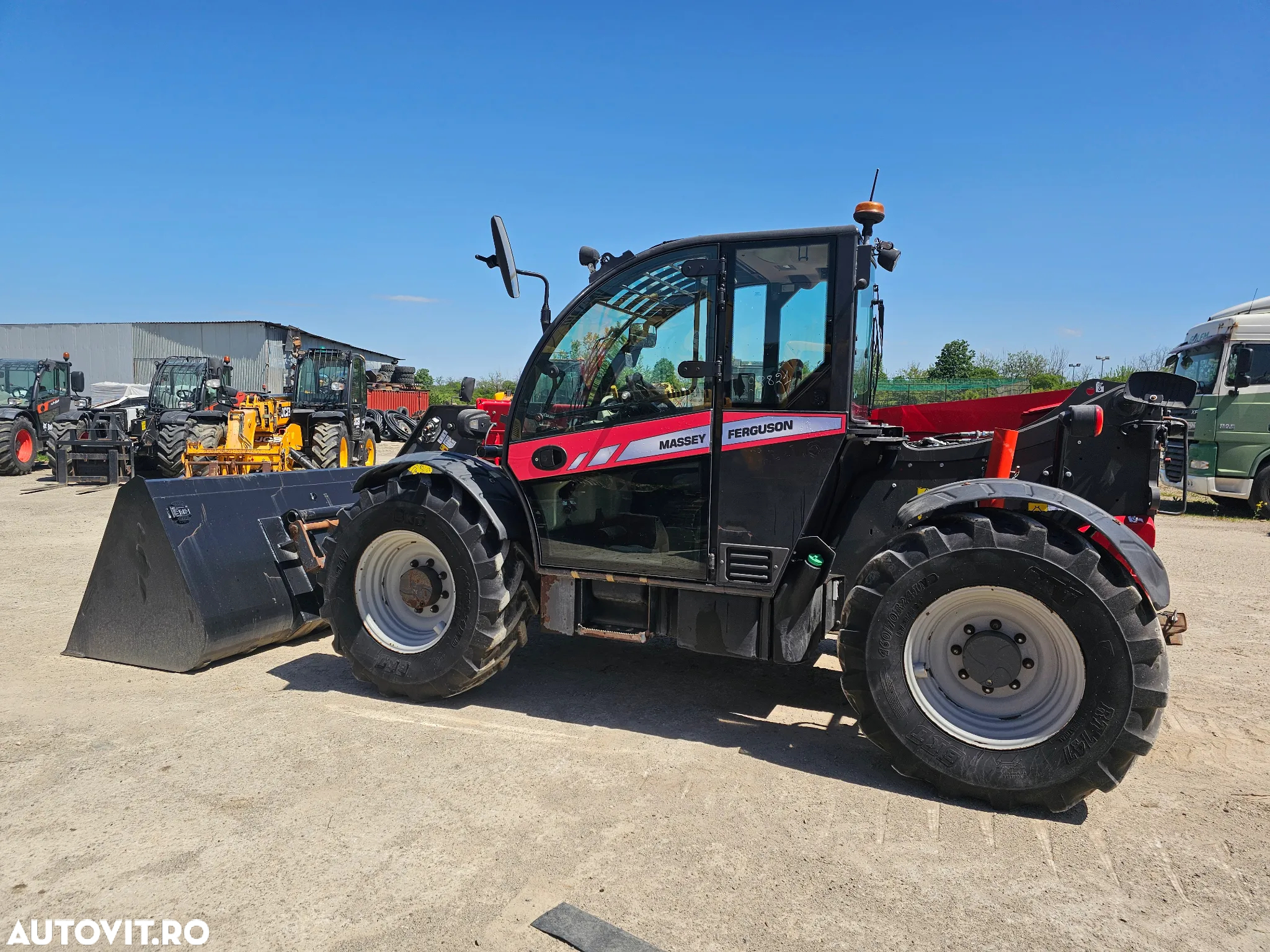 Massey Ferguson T7038 incarcator telescopic compactor manitou merlo dieci jcb bobcat - 5
