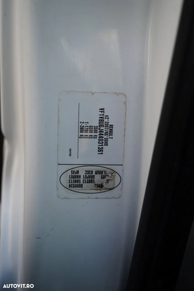 Renault MASTER / CUTIE DE VITEZE 4,5 m / MANUALĂ / DUBL - 38