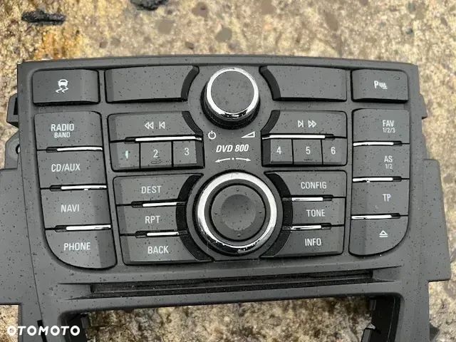 RADIO NAWIGACJA NAVI 800 OPEL ASTRA 4 J IV 13337253 EKRAN KOLOROWY - 7