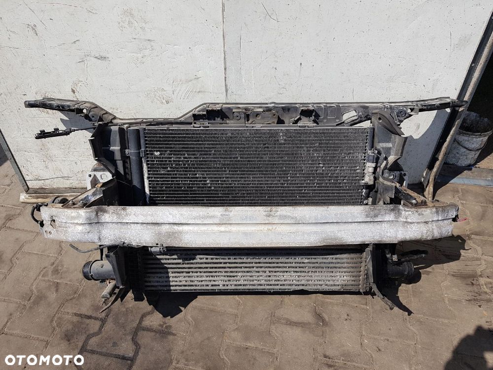 AUDI A4 B8 08-11r 2.0 TDI PAS PRZEDNI CHŁODNICE WENTYLATORY MANUAL - 1