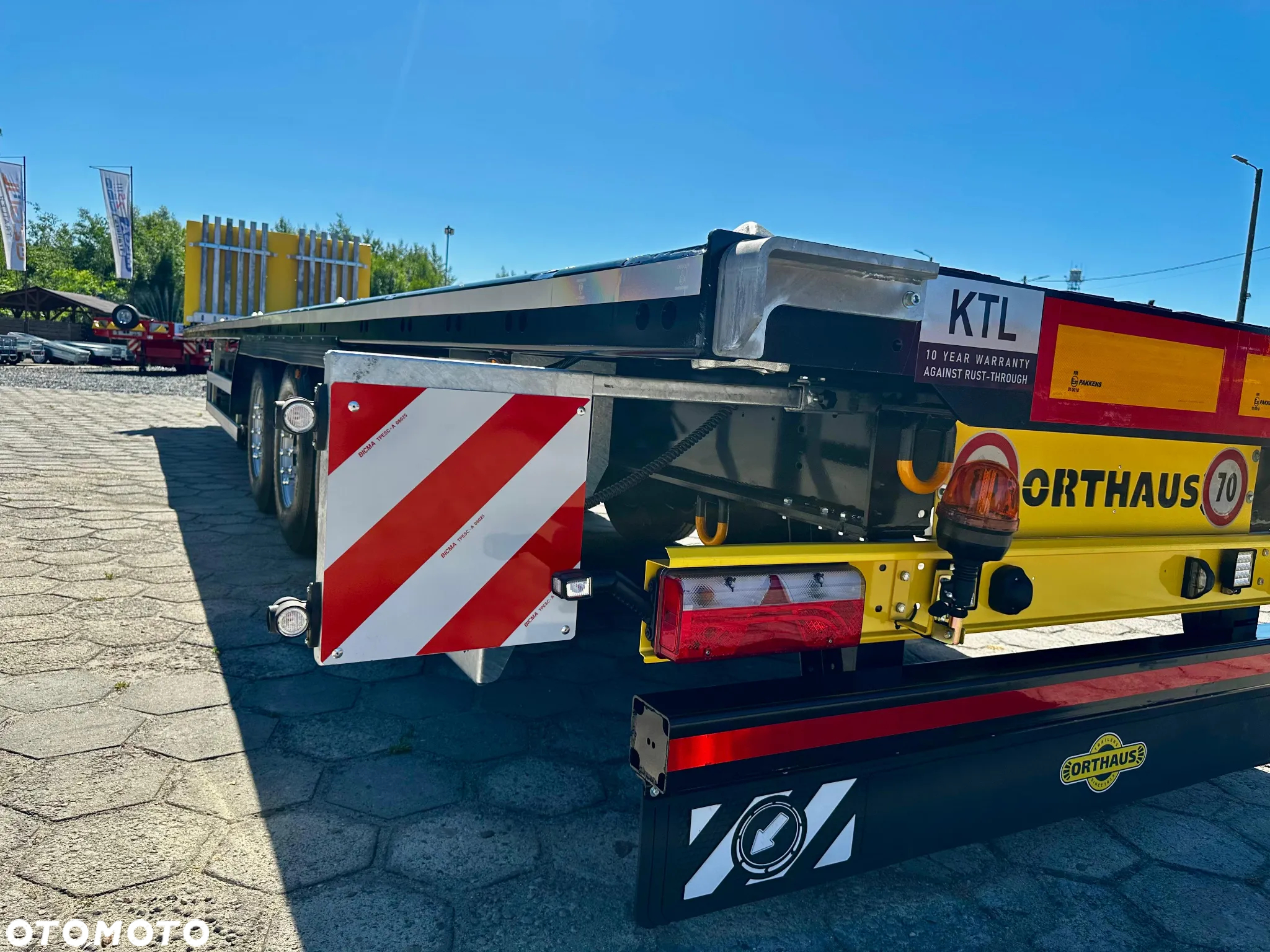 Orthaus Naczepa Platforma UNIWERSALNA / Burtowa / STOCK !! - 5