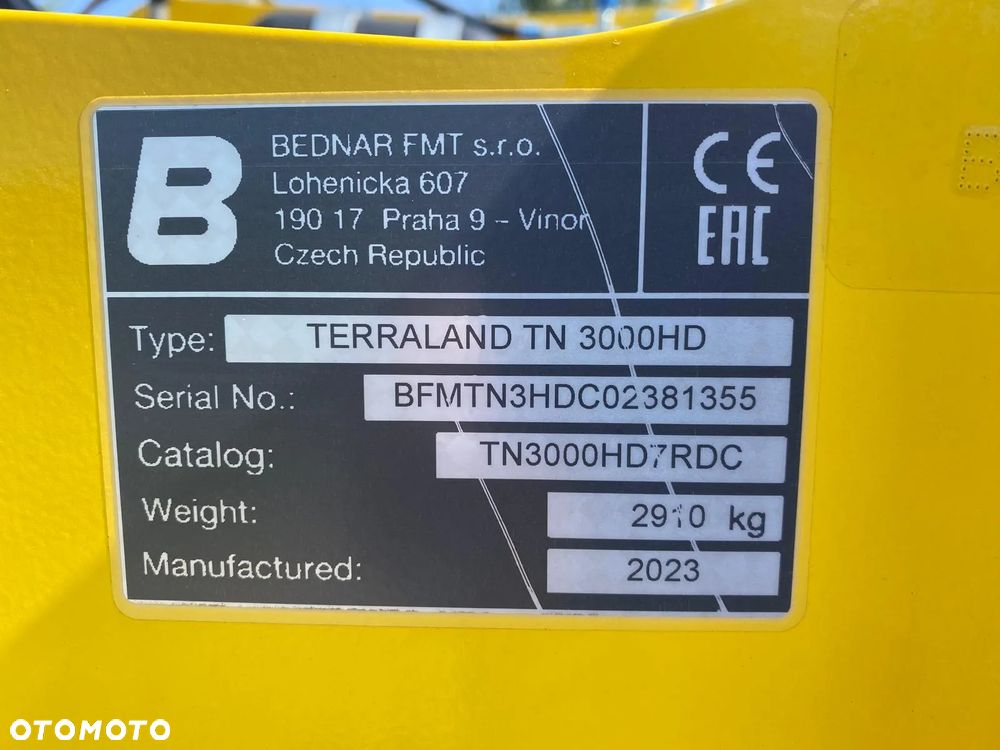 BEDNAR TERRALAND TN 3000 HD7R - 4