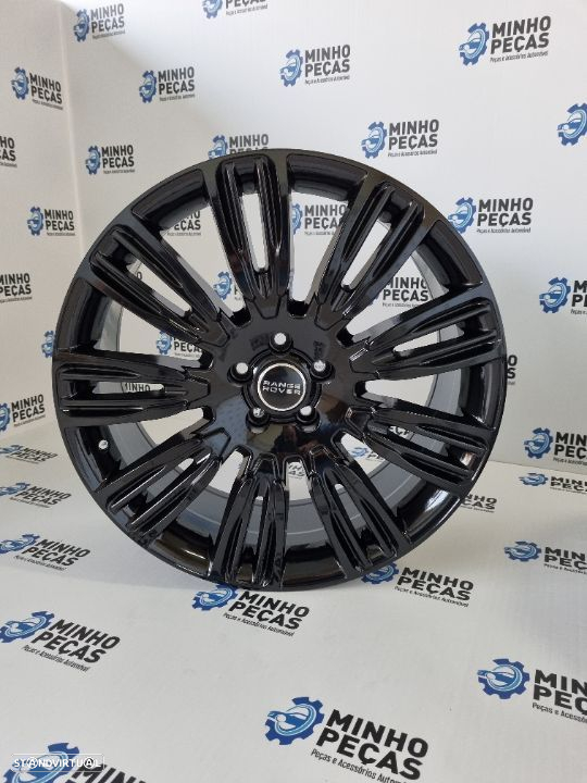 Jantes Range Rover Velar em 20 Preto Brilho - 8