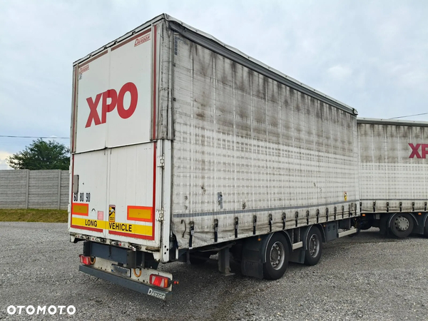 Fruehauf TANDEM / FIRANKA / OSIE SAF / DACH ZSUWANY PODNOSZONY /