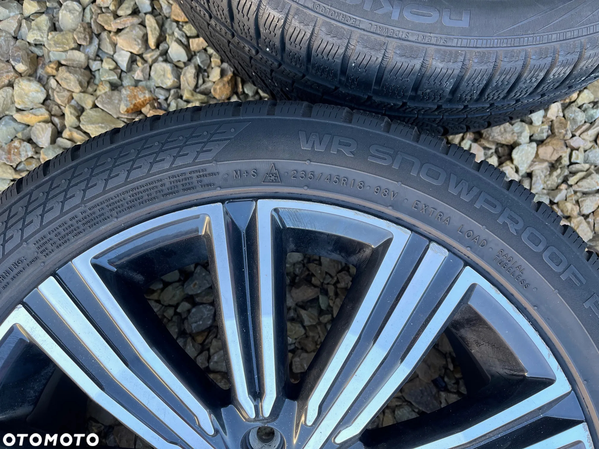 Koła aluminiowe 18' Volvo z oponą zimową - 5
