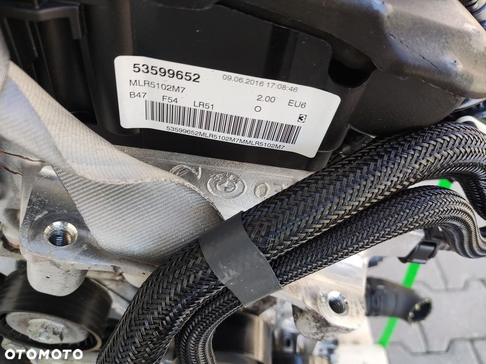 SILNIK KOMPLETNY WTRYSKIWACZE TURBINA MINI CLUBMAN F54 2.0D 190 KM B47C20A - 6