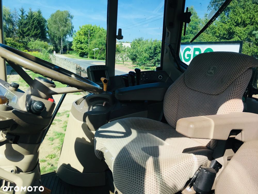 John Deere 7430 Premium Nowe opony Video Pneumatyka - 19