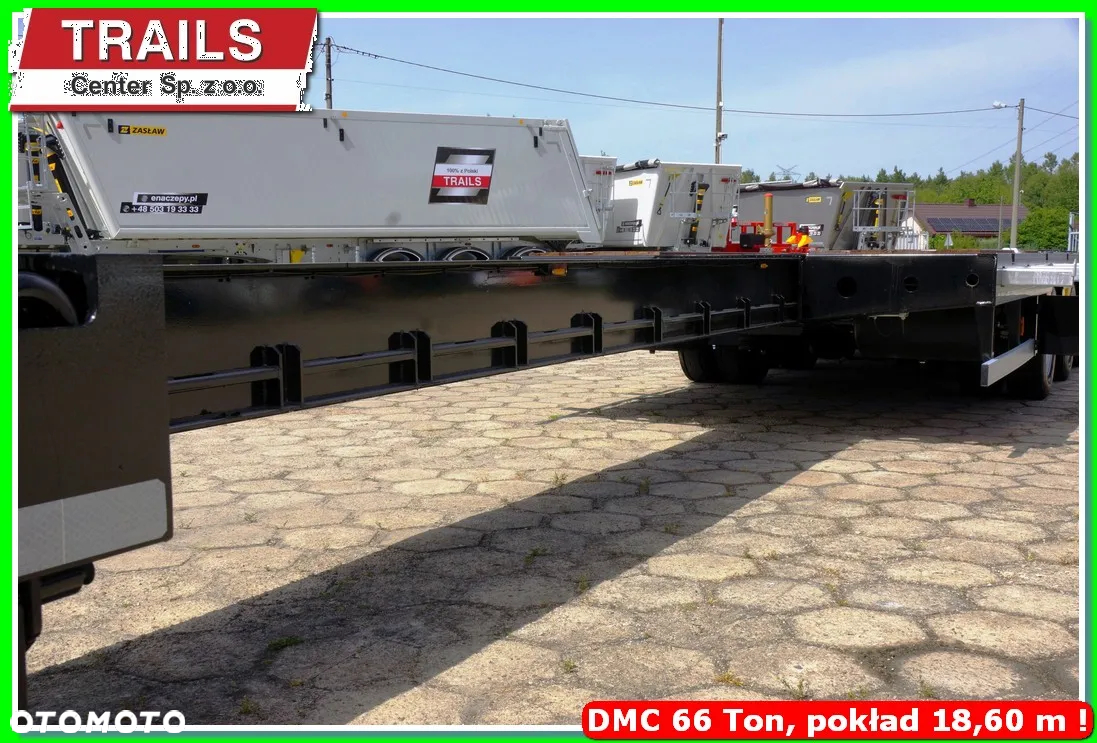 Inny Niska podłoga 4-osie, rozciągana dł. 18,60 m,  własne PTO, NAJAZDY HYDRAULICZNE. !!! - 33