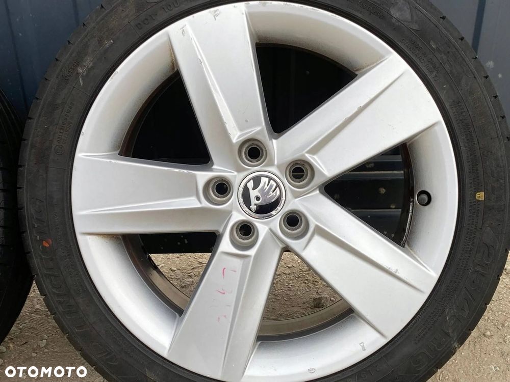 FELGI KOŁA SKODA FABIA III RAPID 16 5X100 7J ET46 6V0601025 - 15
