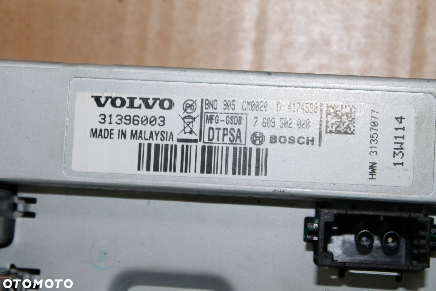 VOLVO V60 S60 WYŚWIETLACZ MONITOR LCD 31396003 - 3