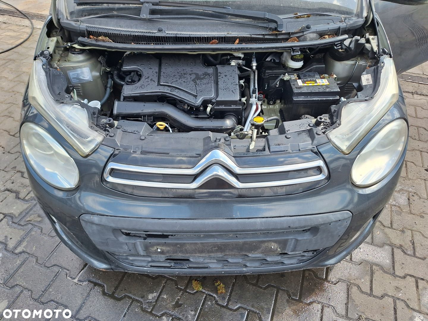 CITROEN C1 II 2 14- PRZÓD ZDERZAK BŁOTNIK MASKA LAMPA LED KTA 1.0 VTI - 9