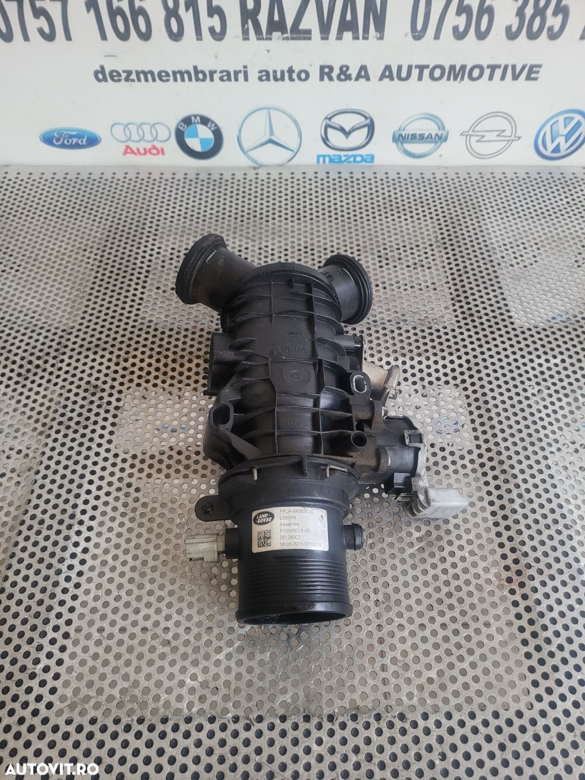 Galerie Admisie Cu Conducta Aer Admisie Land Rover Range Rover Sport L494 Vogue Discovery 5 3.0 Die - 1