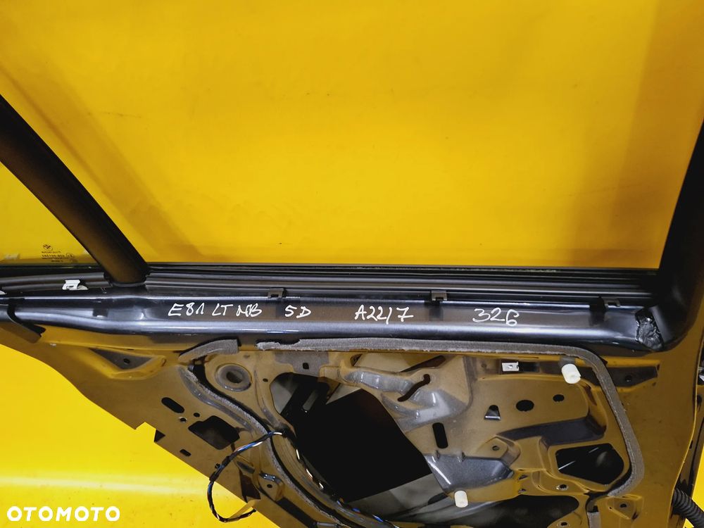 DRZWI LEWY TYŁ LEWE TYLNE BMW E87 HB 5D LAK: A22/ 7 04-07 NR326 - 10