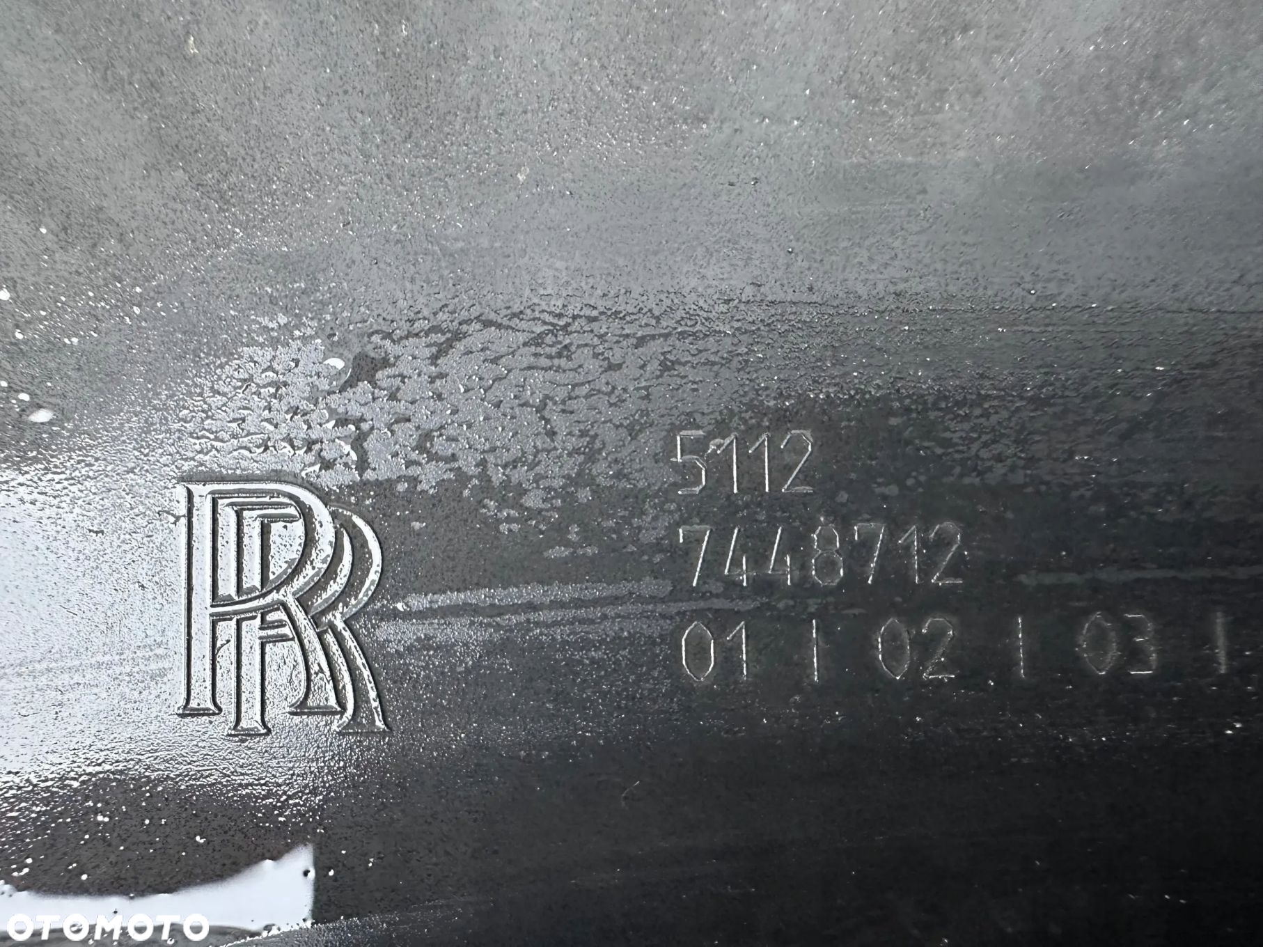 ZDERZAK Rolls-Royce Cullinan TYŁ ORYGINAŁ NIE KLEJONY - 10