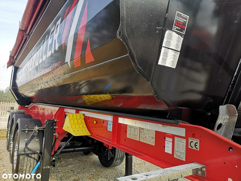 Schwarzmuller Wywrotka Stalowa 24m3 Oś Podnoszona SAF Waga 6000 kg! - 8