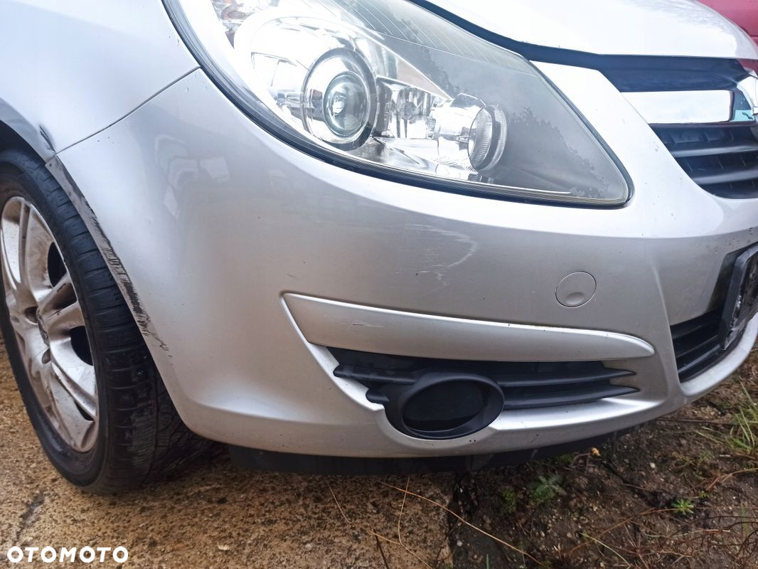 Zderzak przód kompletny z grillem OPEL CORSA D Z157 06-11 - 4
