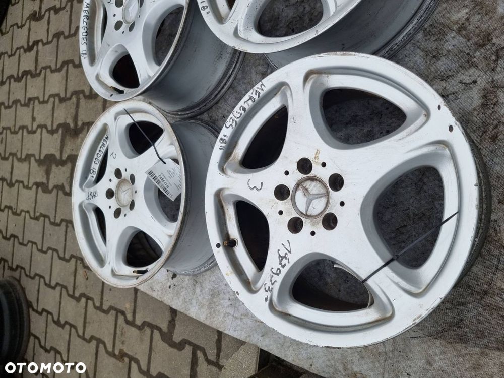 ALUFELGI KOMPLET MERCEDES W 220 LIFT 8JX18H2 ET44 2204010302 - 11