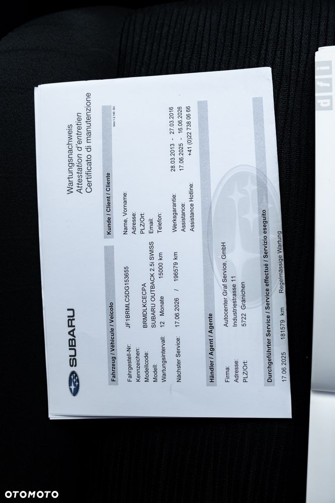 Subaru Outback 2.5i Lineartronic Comfort - 20