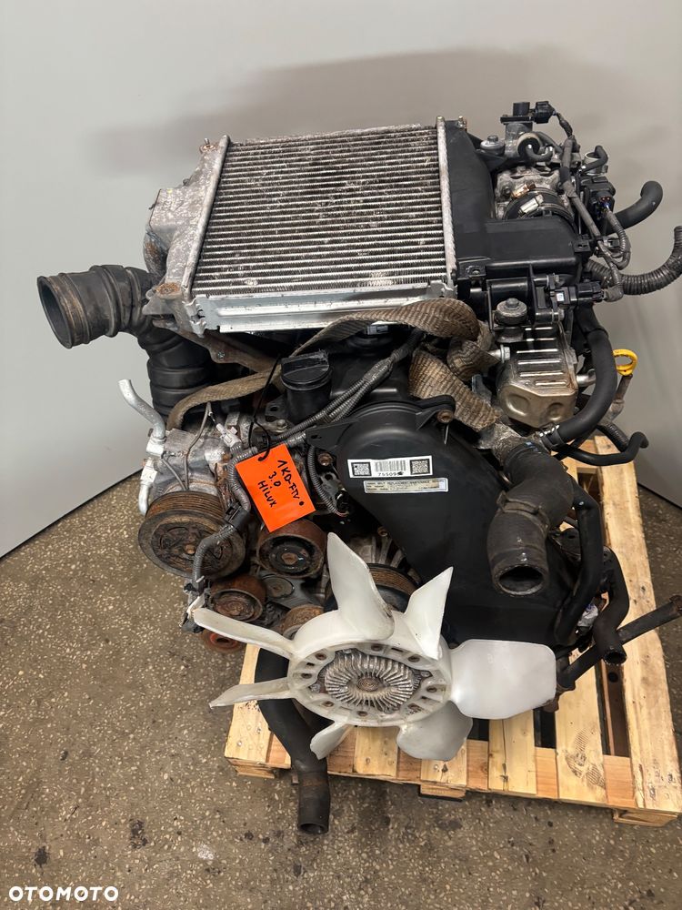 SILNIK KOMPLENTNY  TOYOTA HI-LUX 3.0 D-4D 1KD-FTV  2008 ROK HILUX LAND CRUISER - 2