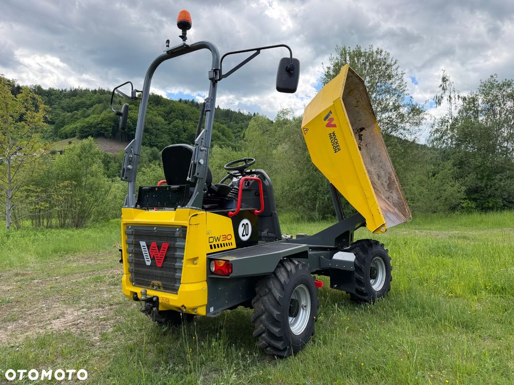 Wacker Neuson DW30 Wozidło Budowlane-Rolnicze 3 tony. 4x4. OBROTOWA koleba 415 mtg .2023 rok. Jak nówka z salonu. Yanmar silnik. Z upadłości Norweskiej. Pełne sterowanie dżojstik REWERS HYDROSTATIC. Opony zero zużycia. Aktualna DEKRA BMWT. Pełny Oryginał Fabryczny Lakier w każdym miejscu! Ani deka luzu wycieku. Oswietlenie Full. Szybka wolna jazda. WIELKA OKAZJA. Hak kulka. wszystkie opony 2021 rok. Wielka Okazja! - 1