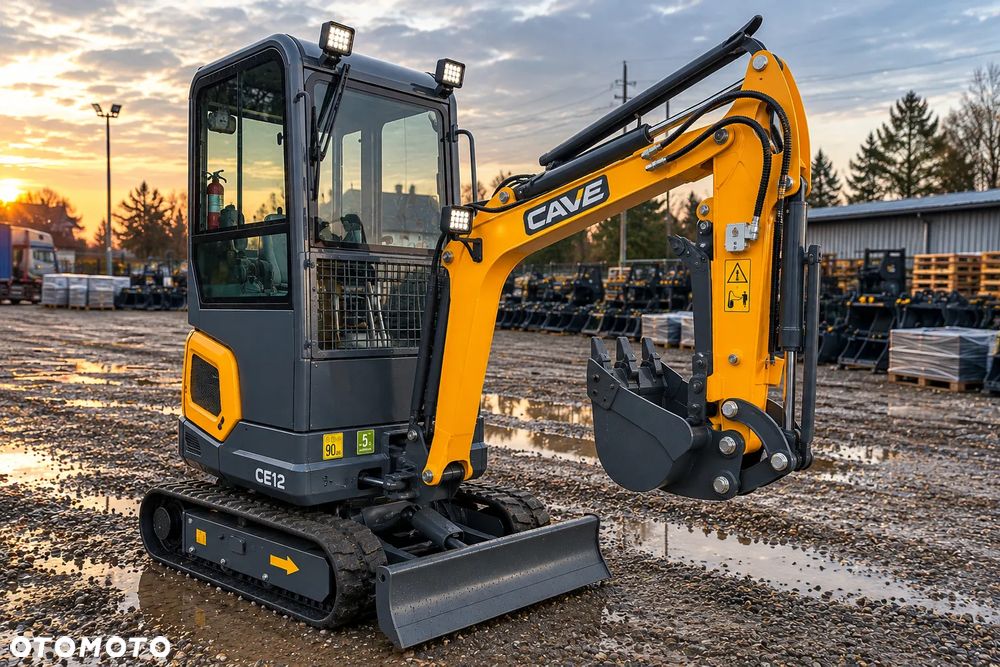Case CAVE CE12 Minikoparka 1200KG - 1