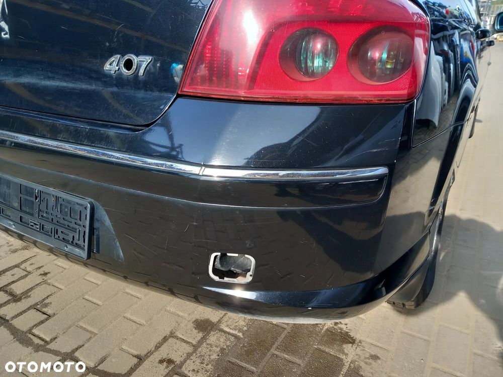 PEUGEOT 407 ZDERZAK TYLNY TYŁ SEDAN KOLOR: KTVD - 3
