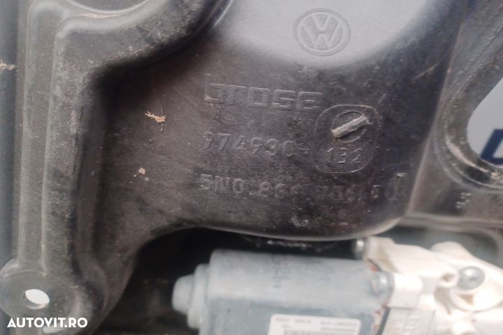 Macara geam spate dreapta electrica 5N0839730R 5N0959704F 974930-132 - 4