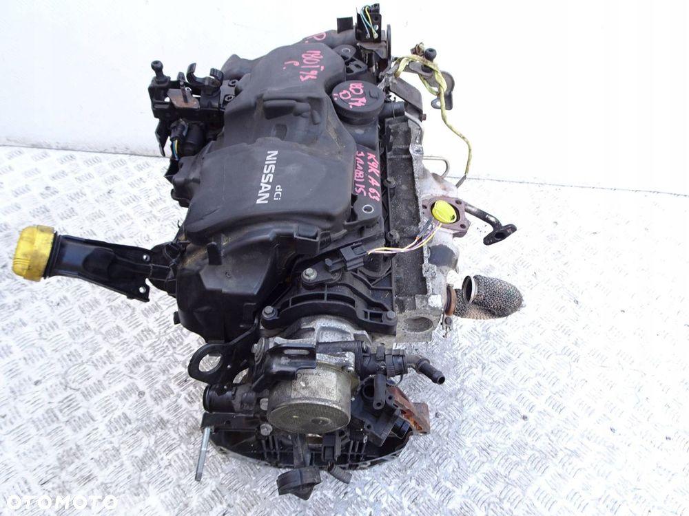 silnik 1.5 dci nissan qashqai j11 kadjar k9ka636 - 15
