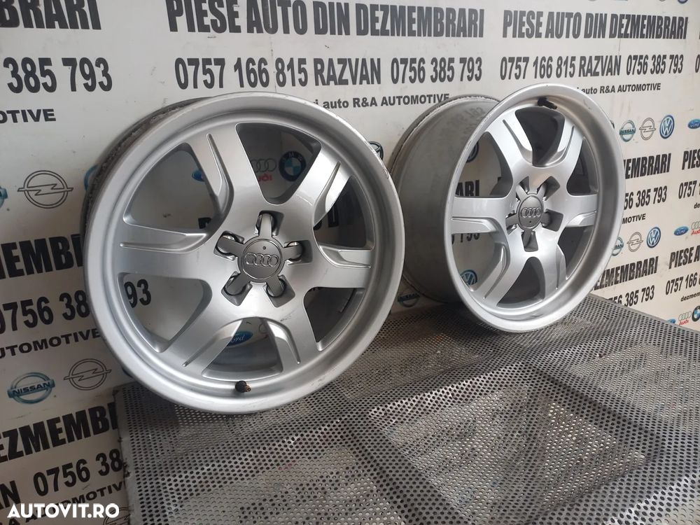 Jante Janta Aluminiu R17 Audi A4 B8 A5 A3 A6 Etc. Model Dupa 2010 7.5Jx17 ET28 - 5
