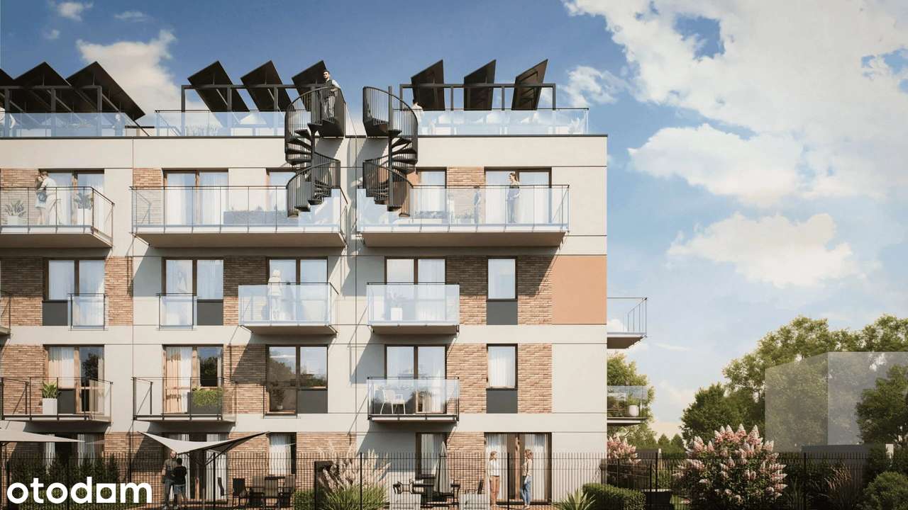 5-pokojowe mieszkanie 109m2 + 2 tarasy